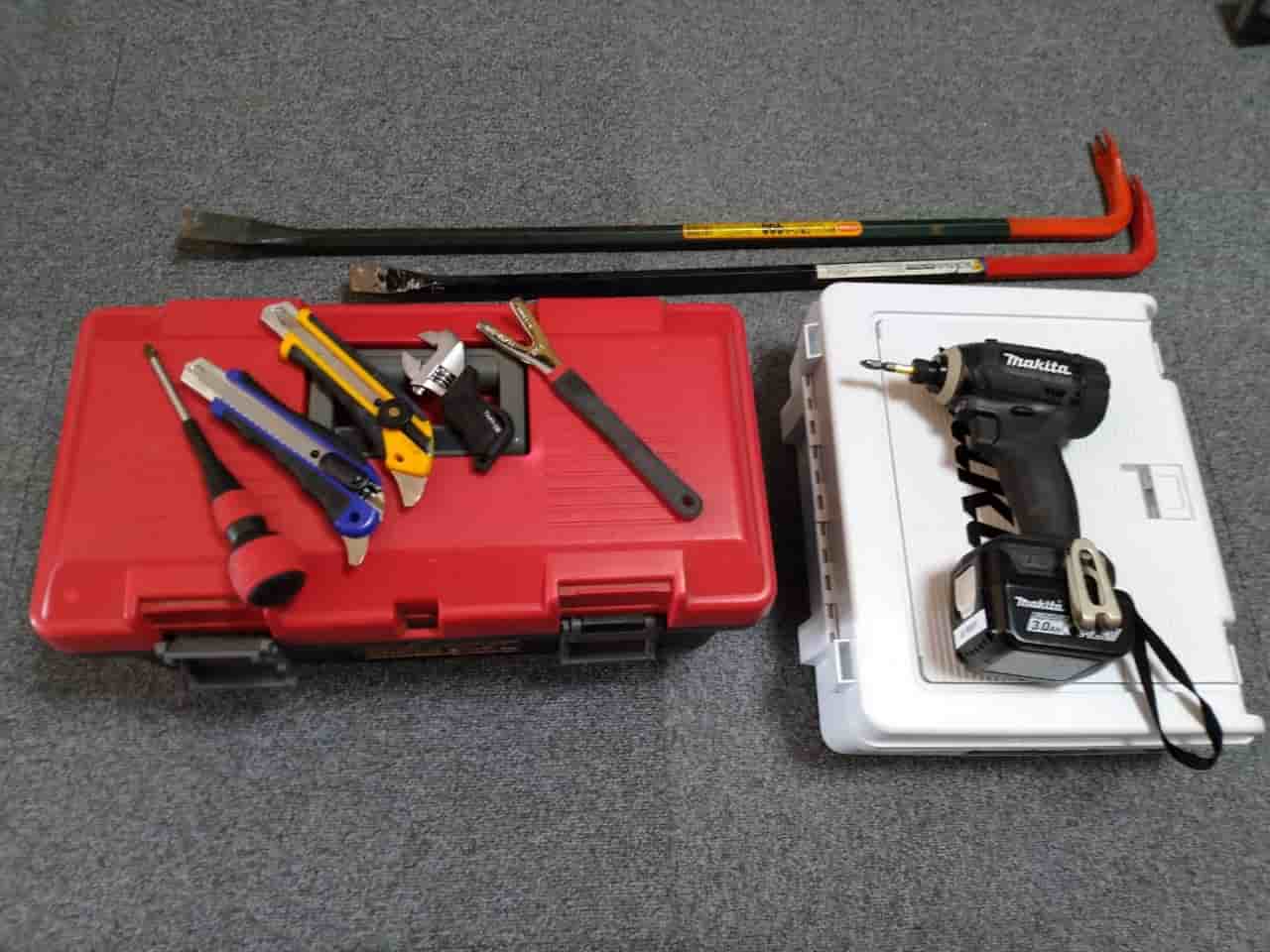 生前整理で必要な工具類 名古屋の生前整理を相続手続き・死後事務を見据えてお手伝いします。