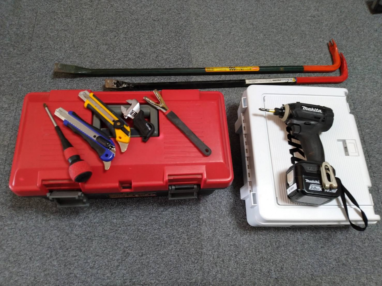 遺品整理に必要な工具類 遺品整理に必要な工具類